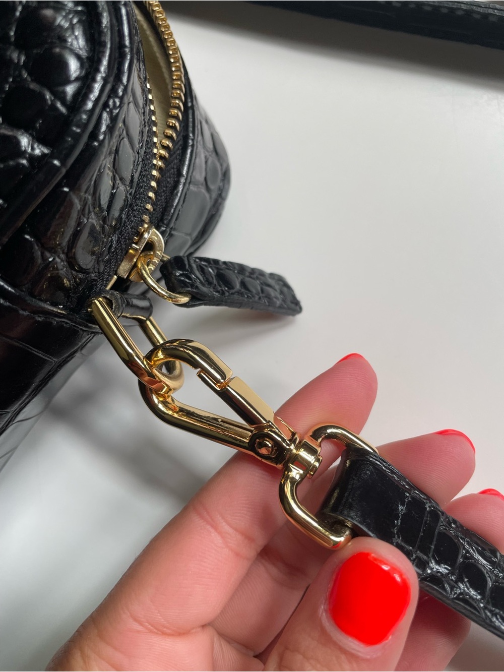 Quince Italian Leather Crossbody Bag - Picture 3 of 5